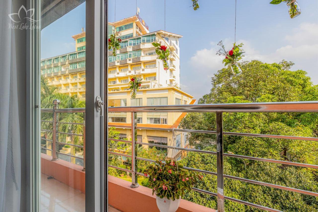 The Lakeview - West Lake Lotus Apartments Hanoi Exterior foto