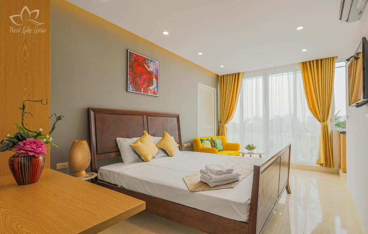 The Lakeview - West Lake Lotus Apartments Hanoi Exterior foto