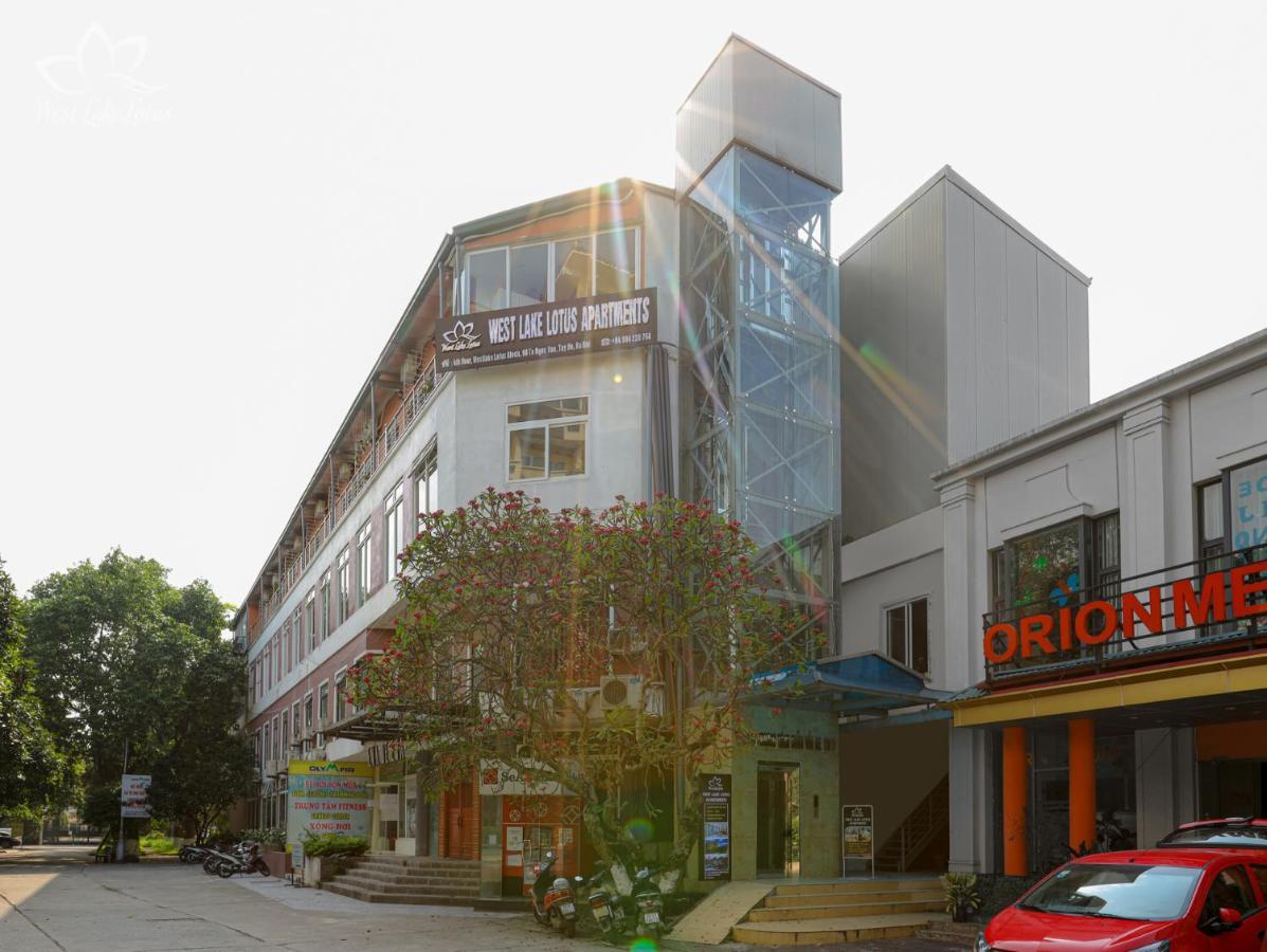 The Lakeview - West Lake Lotus Apartments Hanoi Exterior foto