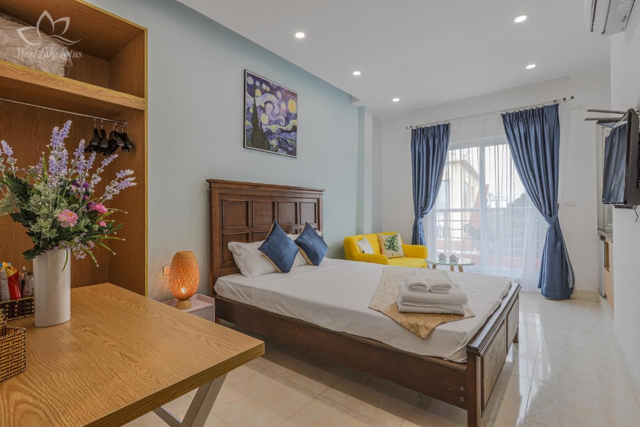The Lakeview - West Lake Lotus Apartments Hanoi Exterior foto